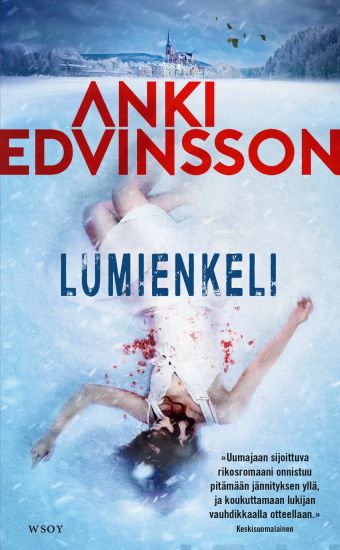 Lumienkeli – Anki Edvinsson, kirjan kansikuva