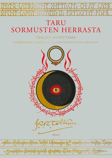 Taru Sormusten herrasta (tarkistettu suomennos) – J. R. R. Tolkien, kirjan kansikuva