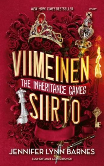 The Inheritance Games: Viimeinen siirto – Jennifer Lynn Barnes, kirjan kansikuva