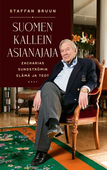 Suomen kallein asianajaja – Staffan Bruun, kirjan kansikuva