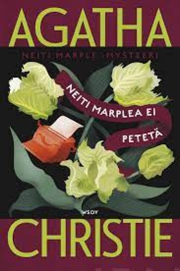 Neiti Marplea ei petetä – Agatha Christie, kirjan kansikuva