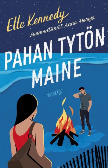 Pahan tytön maine – Elle Kennedy, kirjan kansikuva