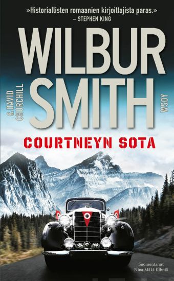 Courtneyn sota – Wilbur Smith, kirjan kansikuva
