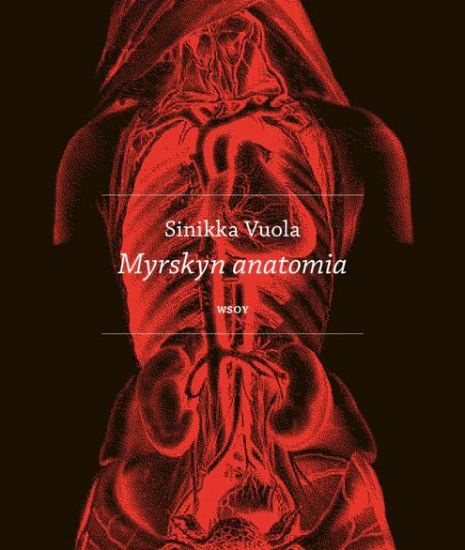 Myrskyn anatomia – Sinikka Vuola, kirjan kansikuva