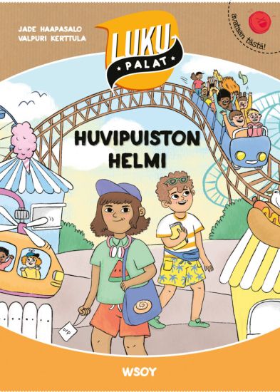 Huvipuiston Helmi – Jade Haapasalo, kirjan kansikuva