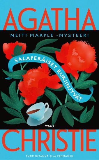 Salaperäiset rukiinjyvät – Agatha Christie, kirjan kansikuva