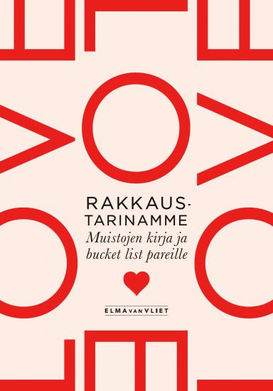 Rakkaustarinamme – Elma van Vliet, kirjan kansikuva