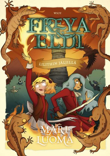 Freya & Eldi: Lilithin jäljillä – Mari Luoma, kirjan kansikuva