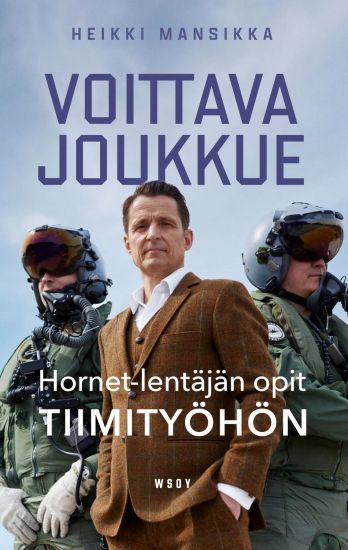 Voittava joukkue – Heikki Mansikka, kirjan kansikuva