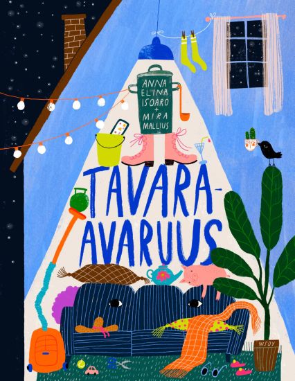Tavara-avaruus – Anna Elina Isoaro, kirjan kansikuva