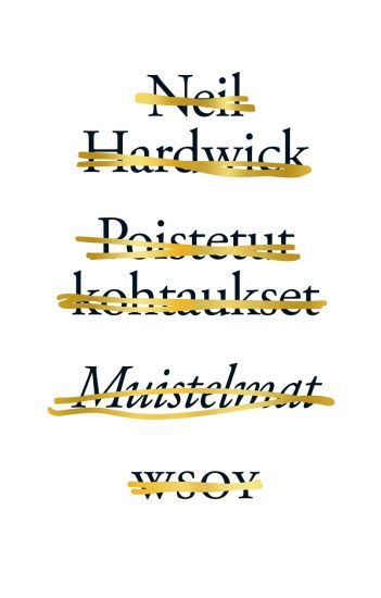 Poistetut kohtaukset – Neil Hardwick, kirjan kansikuva