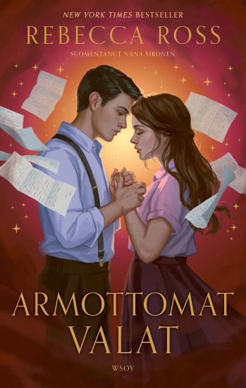 Armottomat valat – Rebecca Ross, kirjan kansikuva