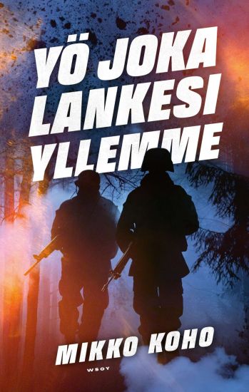 Yö joka lankesi yllemme – Mikko Koho, kirjan kansikuva