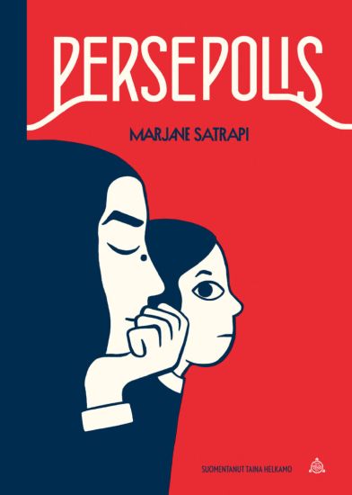 Persepolis – Marjane Satrapi, kirjan kansikuva
