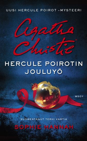 Hercule Poirotin jouluyö – Sophie Hannah, kirjan kansikuva