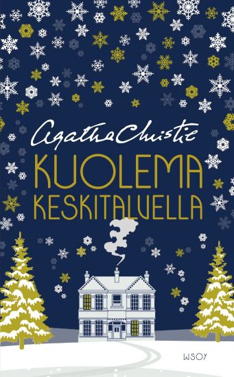 Kuolema keskitalvella – Agatha Christie, kirjan kansikuva
