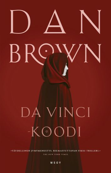 Da Vinci -koodi – Dan Brown, kirjan kansikuva
