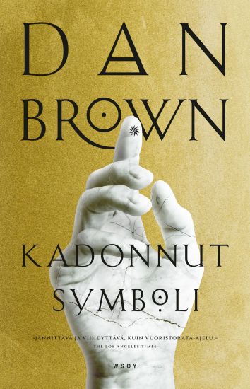 Kadonnut symboli – Dan Brown, kirjan kansikuva