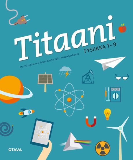 Titaani fysiikka 7-9 – Martti Heinonen, kirjan kansikuva