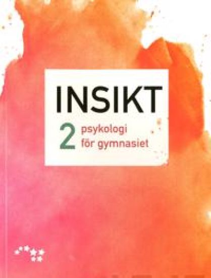 Insikt 2 psykologi för gymnasiet