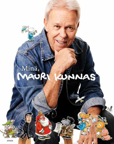 Minä, Mauri Kunnas – Mauri Kunnas, kirjan kansikuva