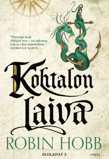 Kohtalon laiva – Robin Hobb, kirjan kansikuva