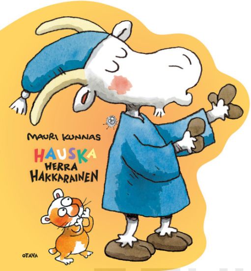 Hauska herra Hakkarainen – Mauri Kunnas, kirjan kansikuva
