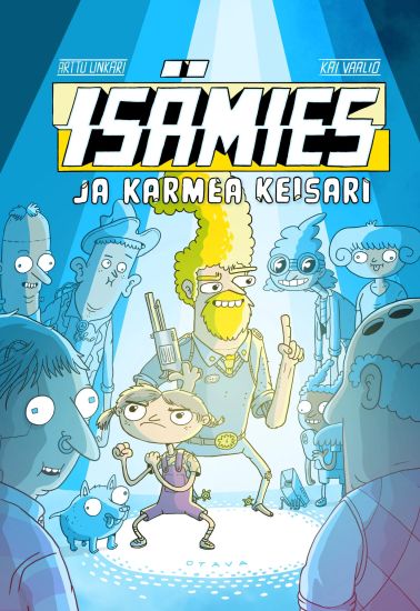 Isämies ja karmea Keisari – Arttu Unkari, kirjan kansikuva