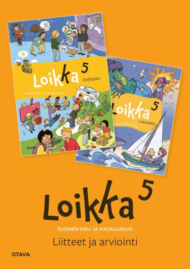 Loikka 5 liitteet ja arviointi – Oona Heiskala, kirjan kansikuva