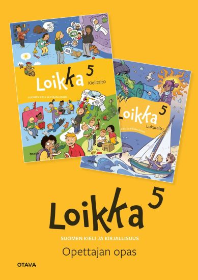 Loikka 5 opettajan opas – Oona Heiskala, kirjan kansikuva