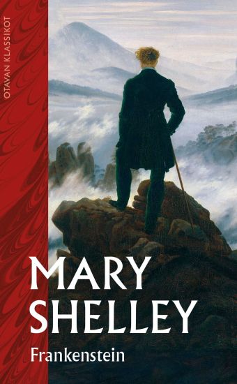 Frankenstein – Mary Shelley, kirjan kansikuva