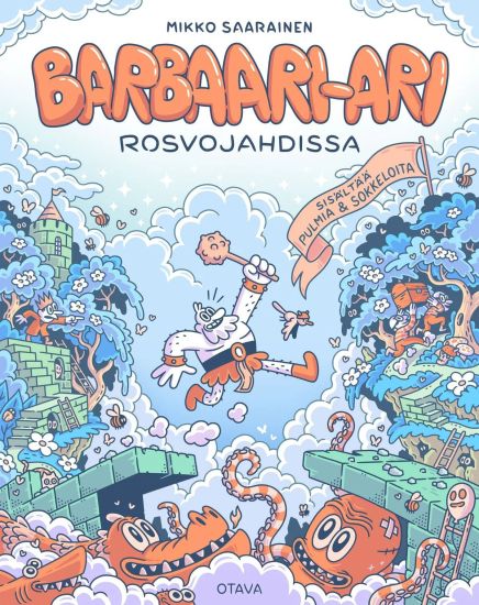 Barbaari-Ari rosvojahdissa – Mikko Saarainen, kirjan kansikuva