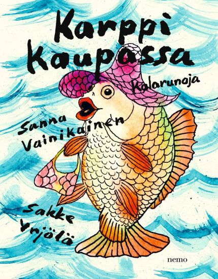Karppi kaupassa – Sanna Vainikainen, kirjan kansikuva