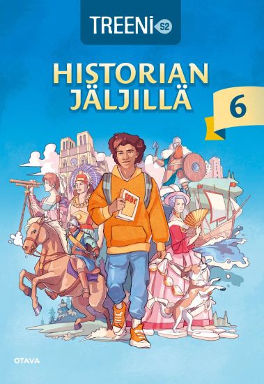 Historian jäljillä 6 Treeni S2 – Anna Kamkeris, kirjan kansikuva