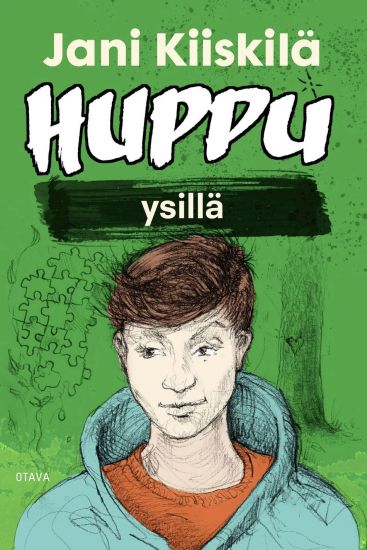 Huppu ysillä – Jani Kiiskilä, kirjan kansikuva