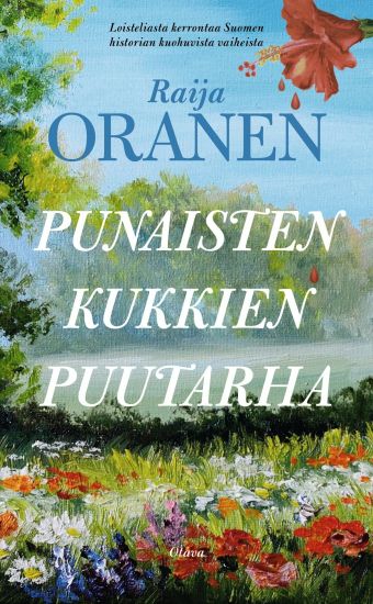 Punaisten kukkien puutarha