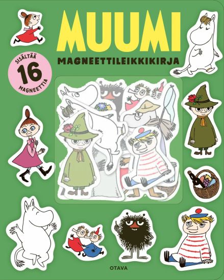 Muumi - Magneettileikkikirja – Heli Venhola, kirjan kansikuva