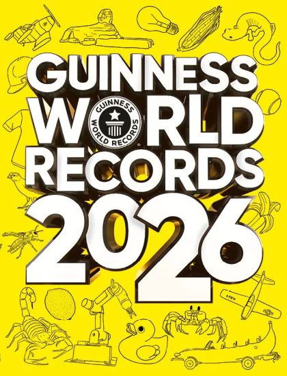 Guinness World Records 2026, kirjan kansikuva