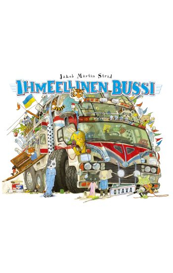 Ihmeellinen bussi – Jakob Martin Strid, kirjan kansikuva