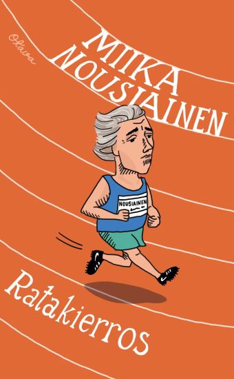 Ratakierros – Miika Nousiainen, kirjan kansikuva
