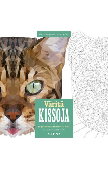 Väritä kissoja – Cetin Can Karaduman, kirjan kansikuva