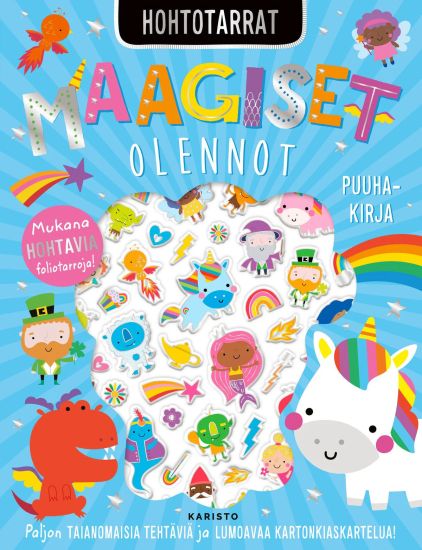 Maagiset olennot Puuhakirja, kirjan kansikuva