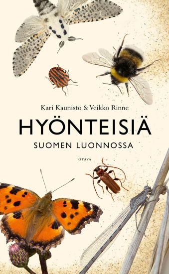 Hyönteisiä Suomen luonnossa – Kari Kaunisto, kirjan kansikuva