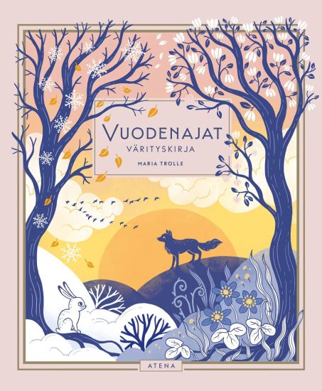 Vuodenajat – Maria Trolle, kirjan kansikuva