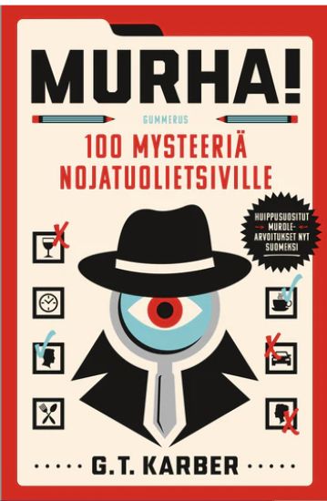 Murha! - 100 mysteeriä nojatuolietsiville – G. T. Karber, kirjan kansikuva