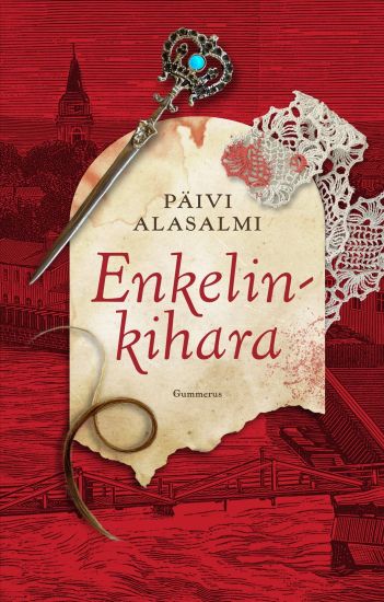 Enkelinkihara – Päivi Alasalmi, kirjan kansikuva