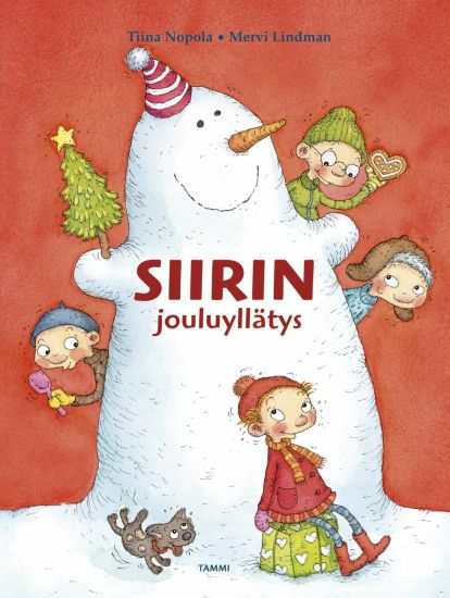 Siirin jouluyllätys – Tiina Nopola, kirjan kansikuva