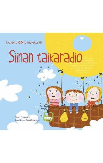 Siinan taikaradio – Siina Hirvonen, kirjan kansikuva