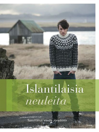 Islantilaisia neuleita, kirjan kansikuva