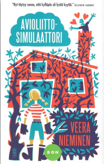 Avioliittosimulaattori – Veera Nieminen, kirjan kansikuva